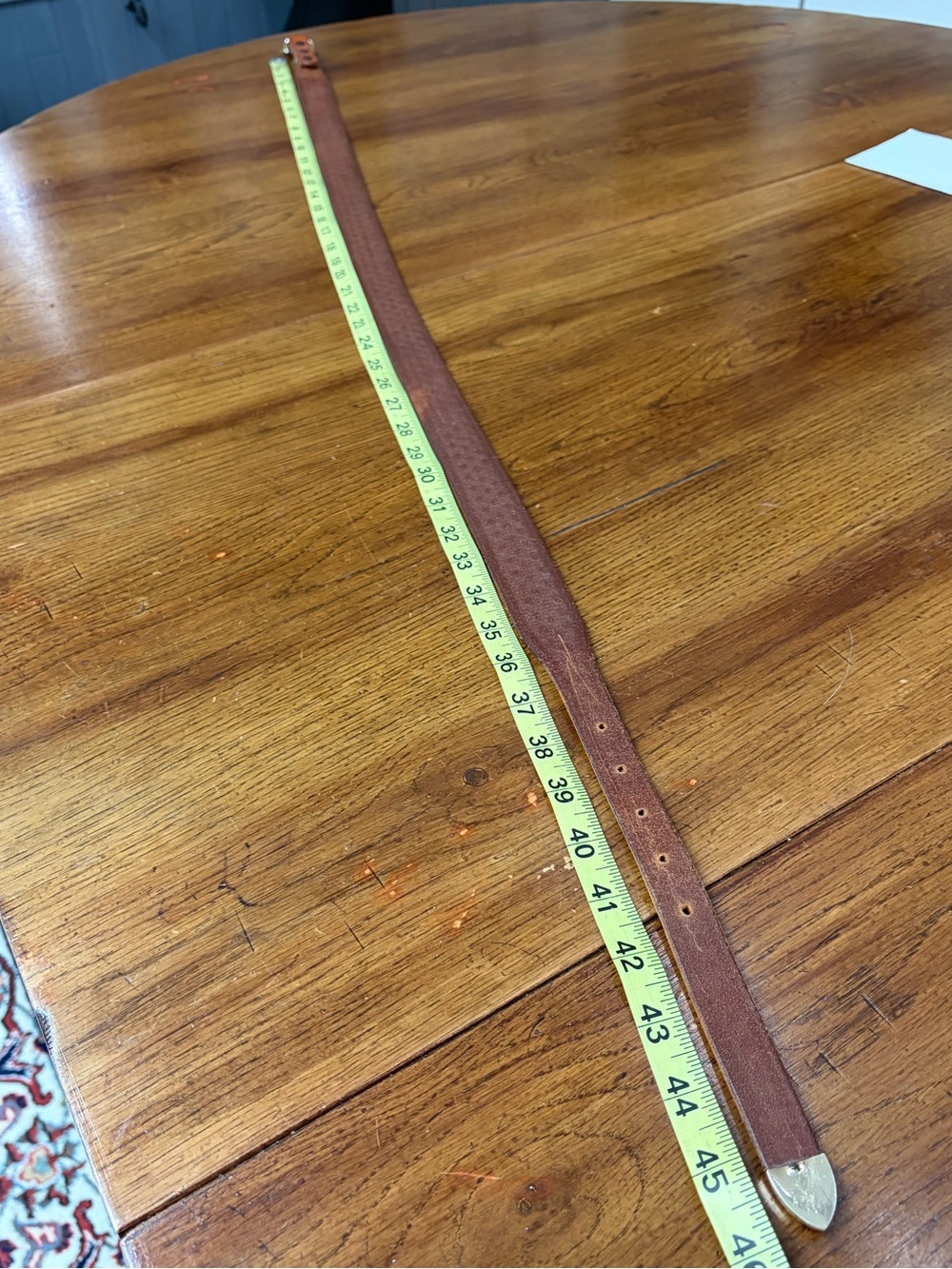 King’s Saddlery Sheridan Wyoming Tooled Leather Western Belt - Picture 11 of 14
